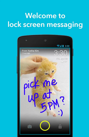 ScreenPop Lockscreen Messenger