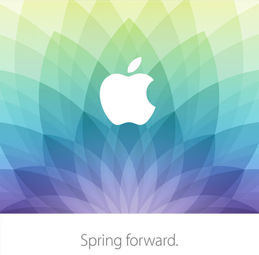 Invitación Apple Spring Fordward 