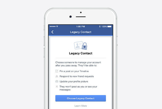 facebook-contacto-heredero-ajustes de seguridad