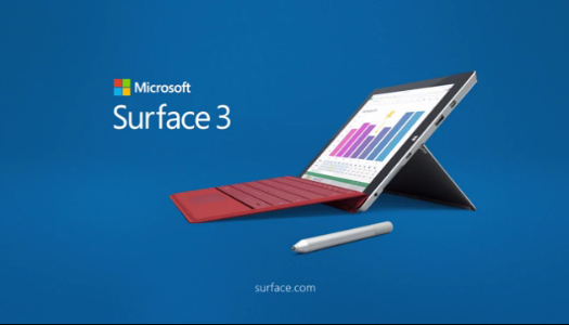 Microsoft Surface 3 principal