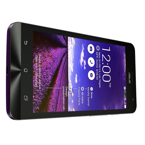 Asus Zenfone 5 color negro pantalla