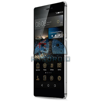 Huawei P8 diseño filtrado en negro