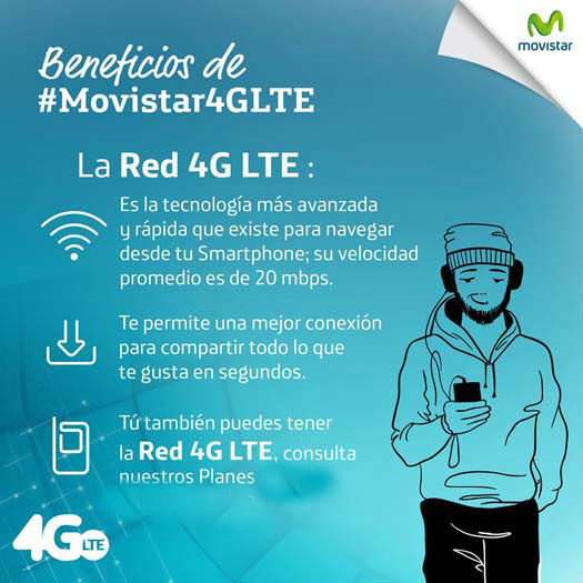 Movistar México Red 4G LTE