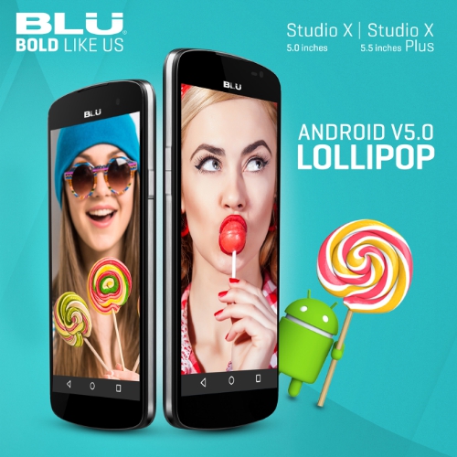 Android Lollipop Update  Studio X y Studio X Plus
