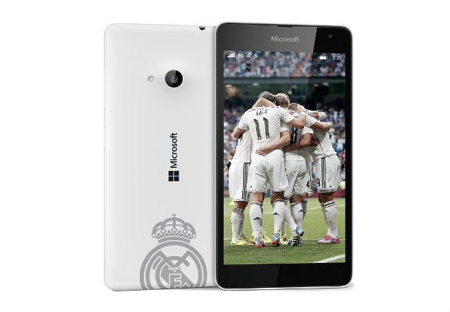 Lumia 535  edición Real Madrid