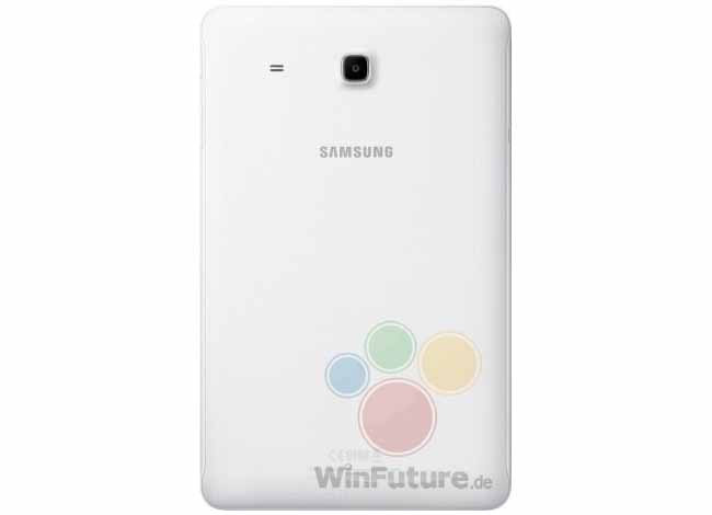 Galaxy Tab E 9.6 cubierta trasera