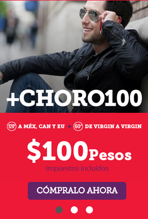 Virgin  +Choro 100 con Line ilimitado