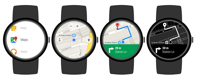 Google Maps para Android Wear
