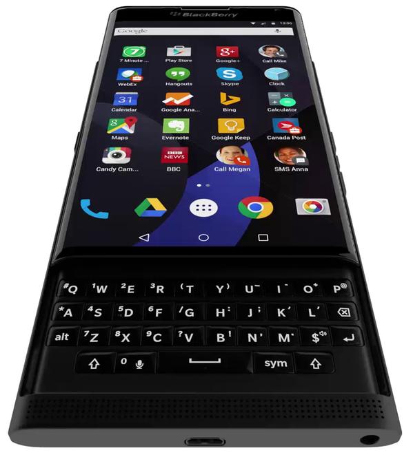 Blackberry Venice teclado
