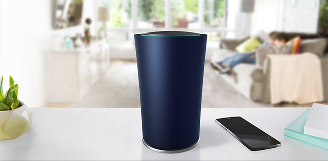 Google OnHub WiFi router en el hogar