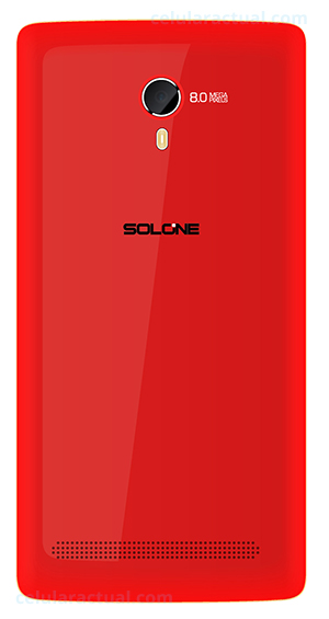 Solone Shake S4501 color rojo cámara trasera