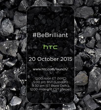 HTC 20 de octubre 2015 evento Android Marshmallow