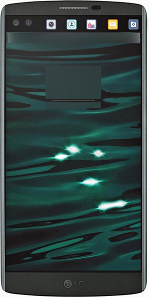 LG V10 doble pantalla frontal con accesos directos