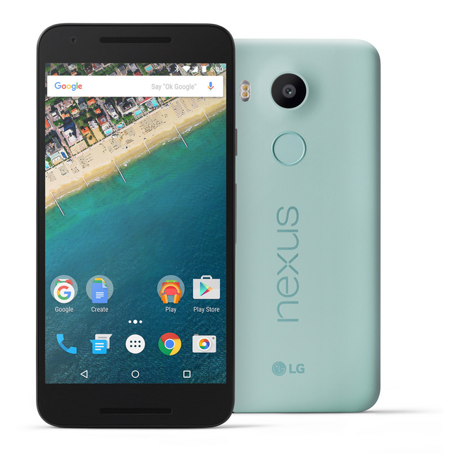 Nexus 5X color verde