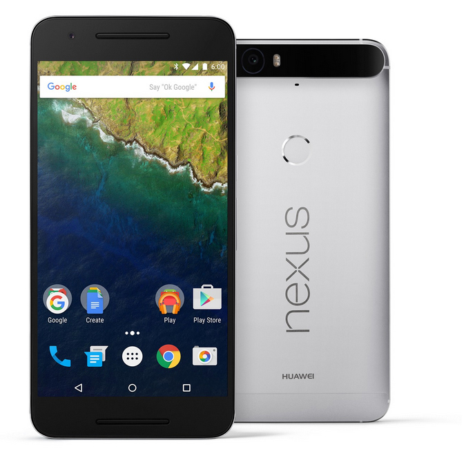 Google Nexus 6P color plata