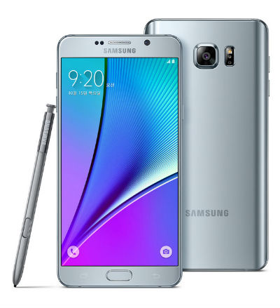 Samsung Galaxy Note 5 Plata Titanium