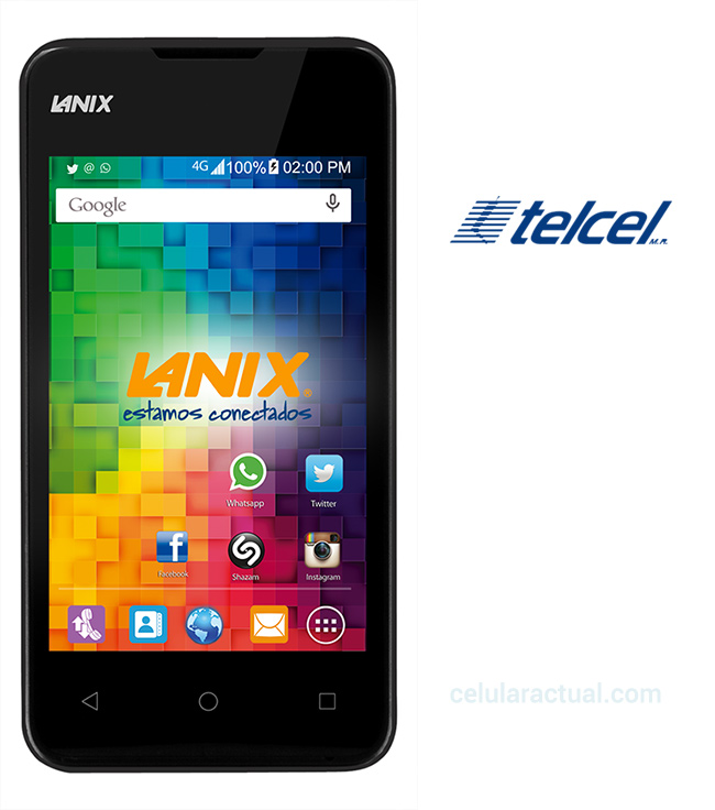 Lanix X200 en México con Telcel