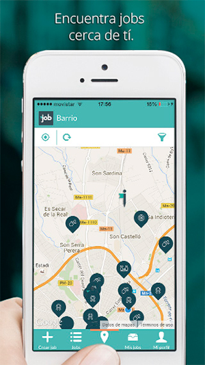 JobMapp Jobs cerca de ti