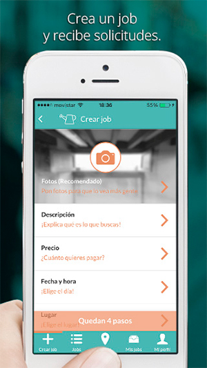 JobMapp crea un Job