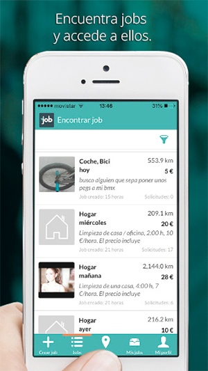 JobMapp encuentra Jobs y accede