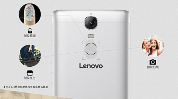 Lenovo K5 Note cámara