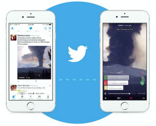 Twitter y Periscope