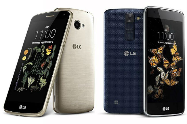 LG K8 y LG K5