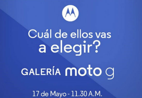 Motorola Moto G 17 mayo