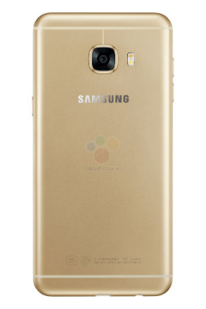Samsung Galaxy C5 vista posterior