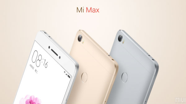 Xiaomi Mi Max colores