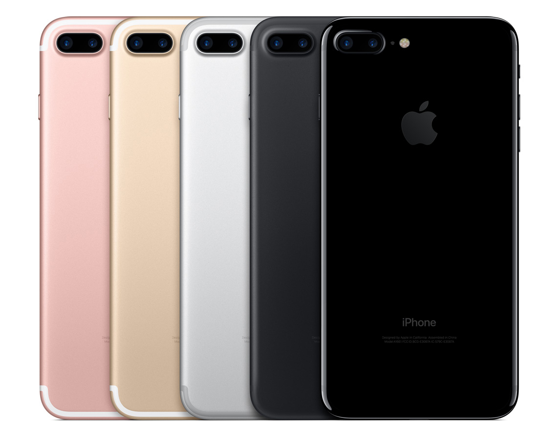 iPhone 7 colores disponibles