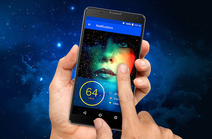 Blu Neo XL pantalla