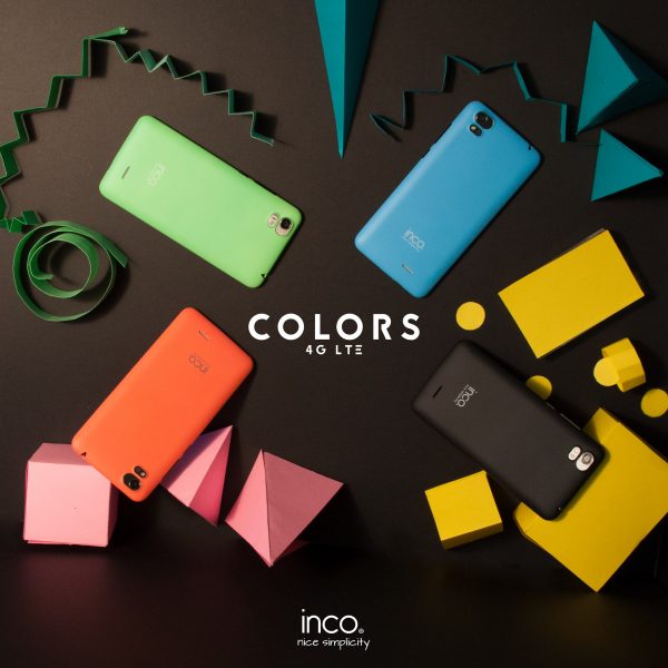 Inco Colors 4G LTE modelos