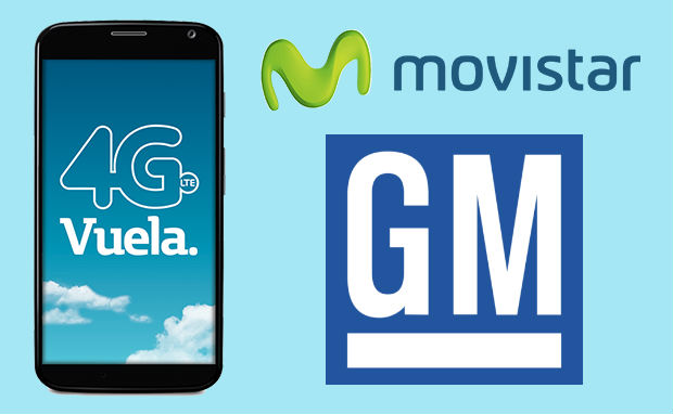 Movistar 4G LTE con  GM 