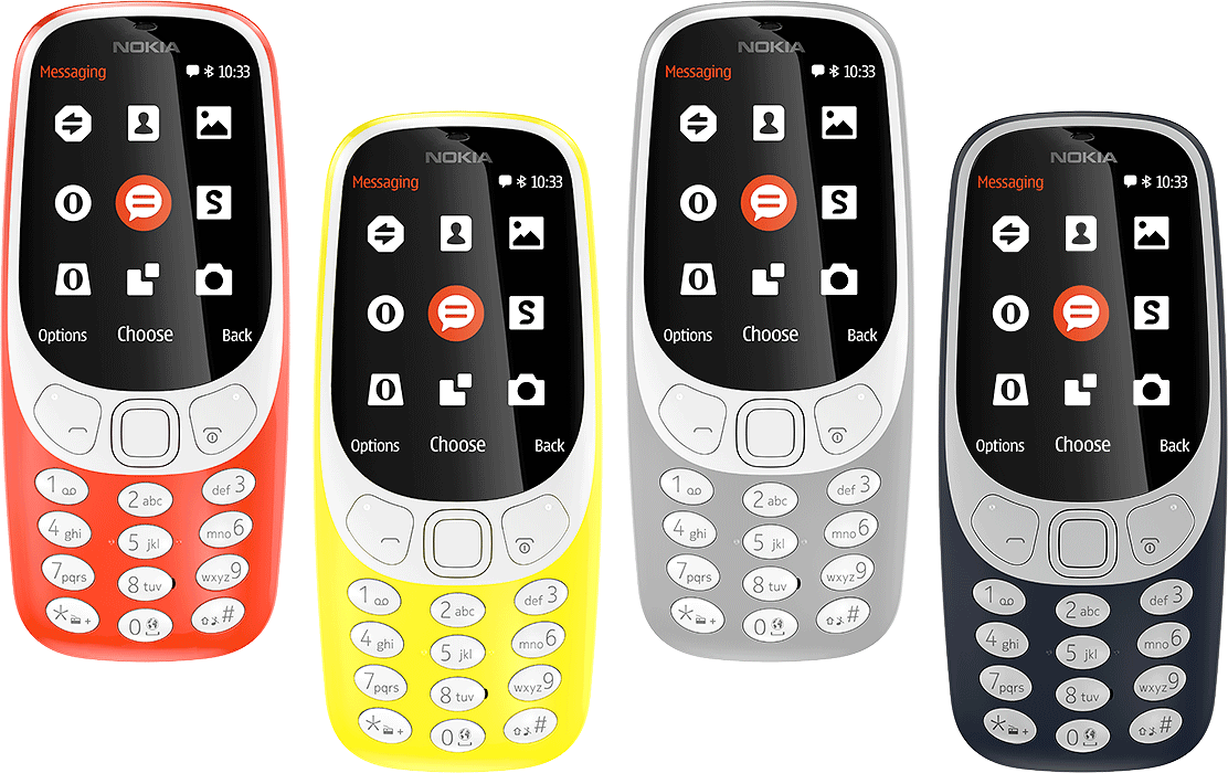 Nokia 3310 colores