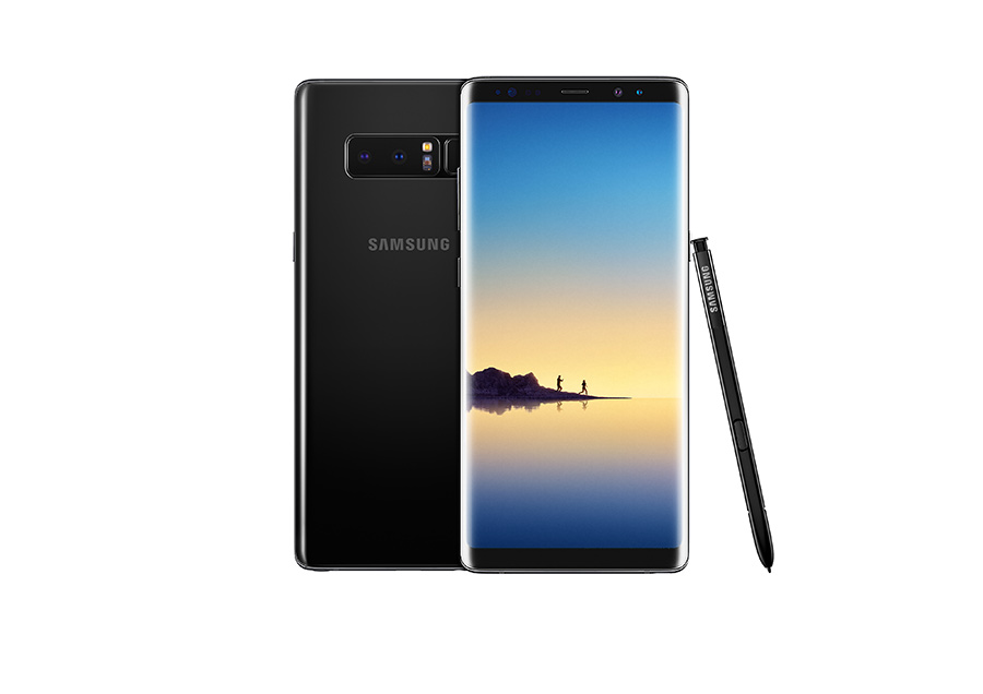 Samsung Galaxy Note 8 en México pantalla Quad HD y S Pen color negro media noche