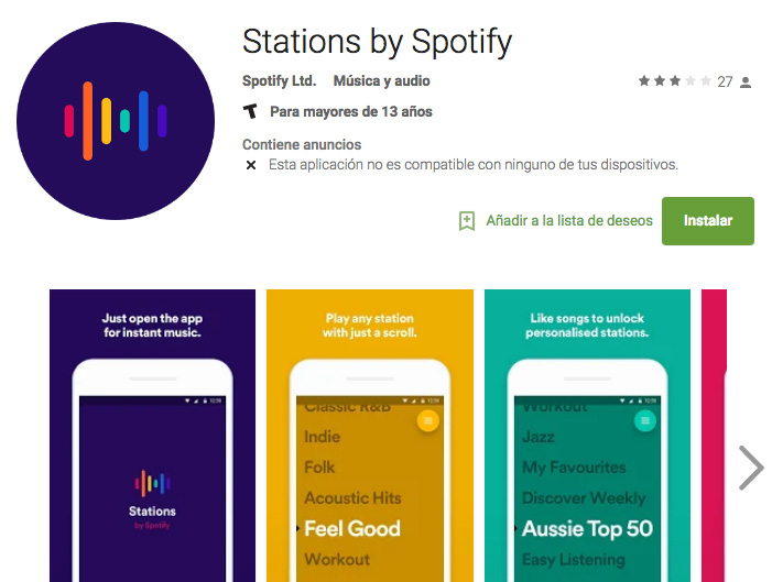 Stations de Spotify