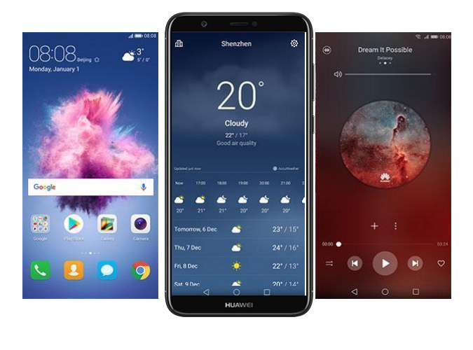 Huawei P Smart para México FIG-LX3 con Telcel - Android 8 Oreo con EMUI 8.0