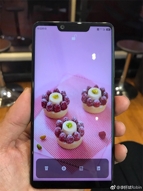 Sharp Aquos S3 pantalla completa como el iPhone X