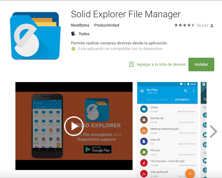 Solid Explorer File Manager