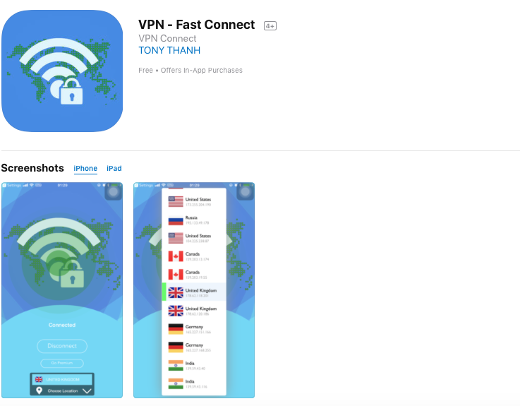VPN Fast Connect