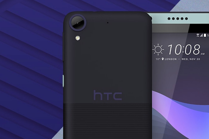 HTC Desire detalle pantalla y cámara