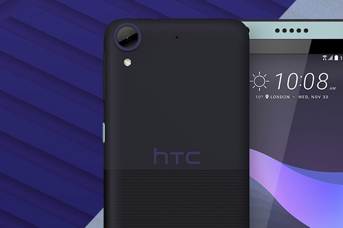 HTC Desire detalle pantalla y cámara