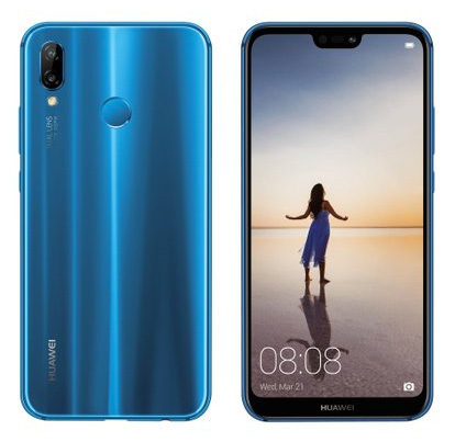 Huawei P20 Lite oficial color azul