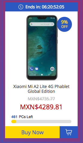 Xiaomi Mi A2 Lite de 64 GB