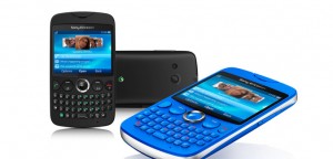 Sony Ericsson txt ya en MéxicoNegro y Azul