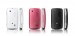 Sony Ericsson txt pro en México, rosa, negro y blanco