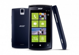 Acer Allegro con Windows Phone Mango 7.5