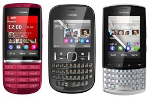 Nokia Asha Series 200, 201, 300 y 303