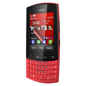 Nokia Asha 303 rojo